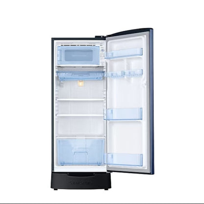 Samsung 183 L 5 Star Single Door Refrigerator (RR20D2825CU/NL, Camellia Blue)