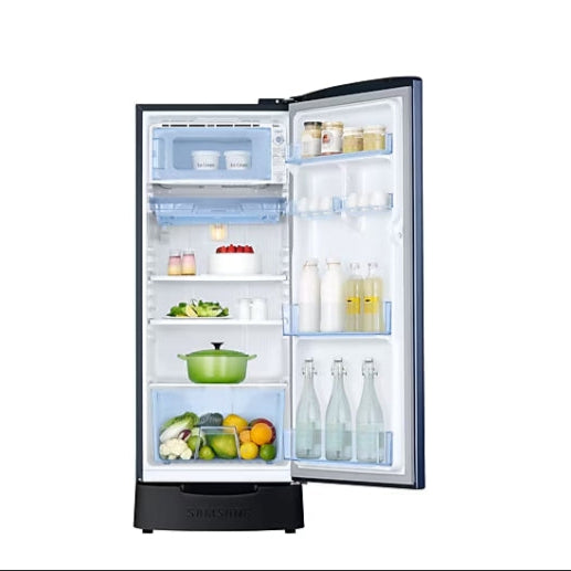 Samsung 183 L 5 Star Single Door Refrigerator (RR20D2825CU/NL, Camellia Blue)