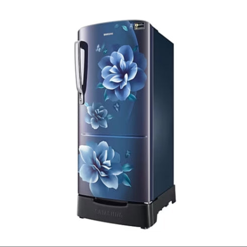 Samsung 183 L 5 Star Single Door Refrigerator (RR20D2825CU/NL, Camellia Blue)