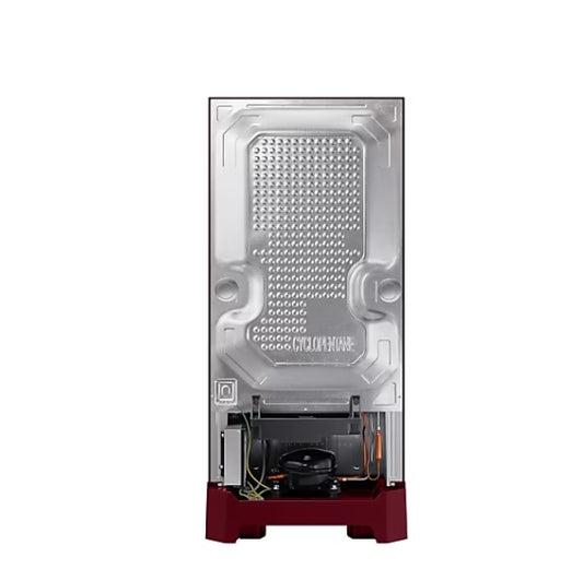 Samsung 189 L 5 Star Inverter Direct-Cool Single Door Refrigerator (RR21C2H25RZ/HL, Midnight Blossom Red)