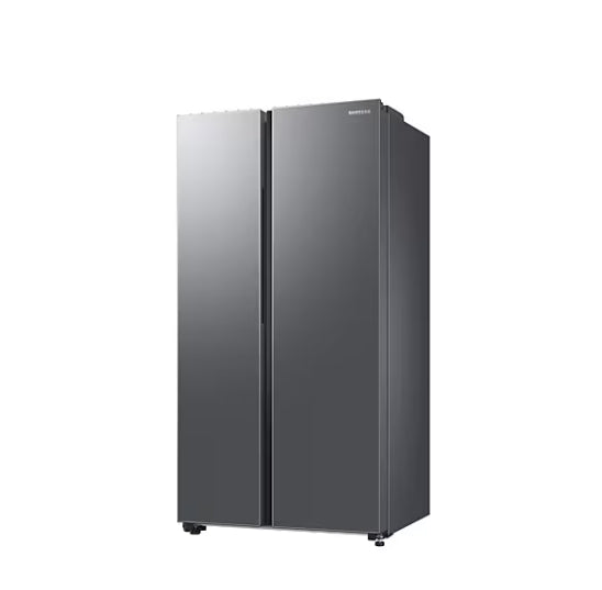 Samsung 653L Side-by-Side Refrigerator – RS76CG80X0S9, Inverter, 5-in-1 Convertible, Refined Inox