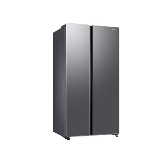 Samsung 653L Side-by-Side Refrigerator – RS76CG80X0S9, Inverter, 5-in-1 Convertible, Refined Inox