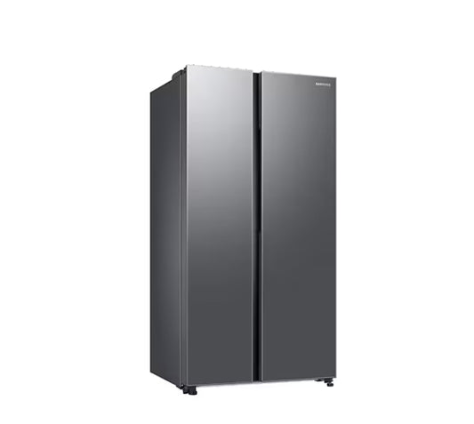 Samsung 653L Side-by-Side Refrigerator – RS76CG80X0S9, Inverter, 5-in-1 Convertible, Refined Inox
