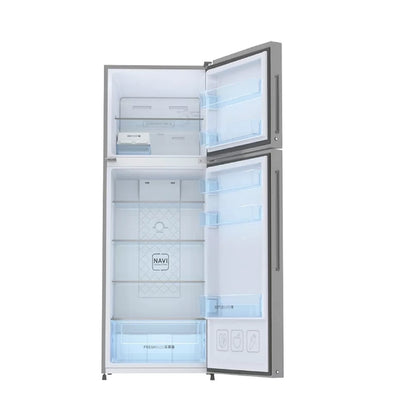 Haier 240L 2 Star Frost Free Double Door Convertible Refrigerator (HRF-2902BMS-P, Moon Silver)