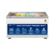 Haier HFC‑400GM5 – 400 L Flat Glass‑Top Chest Freezer