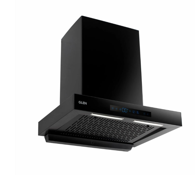 Glen 76 cm Wall Mounted Chimney Filterless Series CH 6053 BL BLDC AC