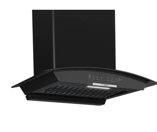 Series 4 wall-mounted cooker hood 60 cm Black