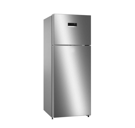 Bosch CTC27K031I 243L 3-Star Frost-Free Double Door Refrigerator – Convertible, Inverter, Smoky Steel