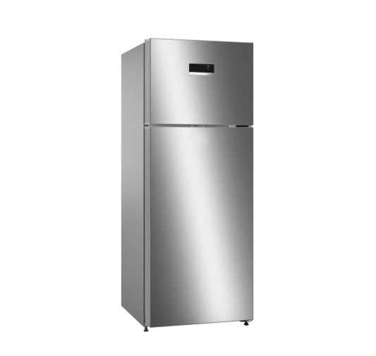 Bosch CTC27K031I 243L 3-Star Frost-Free Double Door Refrigerator – Convertible, Inverter, Smoky Steel