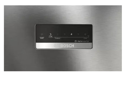 Bosch CTN27S031I 243L 3-Star Frost-Free Double Door Refrigerator – VarioInverter, VitaFresh, Sparkly Steel