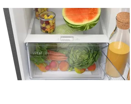 Bosch CTN27S031I 243L 3-Star Frost-Free Double Door Refrigerator – VarioInverter, VitaFresh, Sparkly Steel
