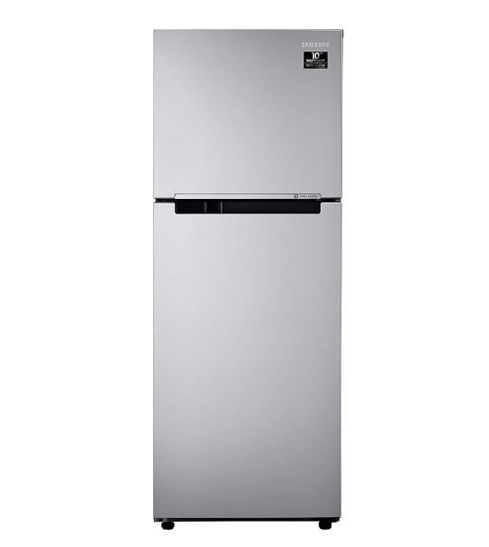 Samsung 236 L, 1 Star, Digital Inverter, Frost Free Double Door Refrigerator (RT28C3021GS/HL, Gray Silver)