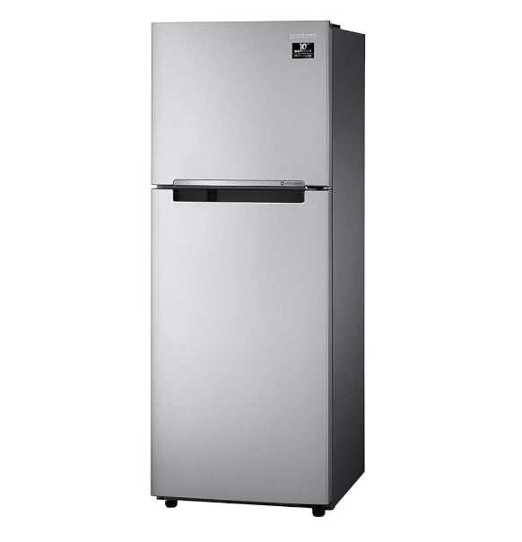 Samsung 236 L, 1 Star, Digital Inverter, Frost Free Double Door Refrigerator (RT28C3021GS/HL, Gray Silver)