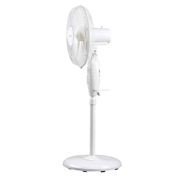 Pigeon Fantastic 7 Blade Pedestal Fan High Speed Airflow 3 Speed Stand Fan White