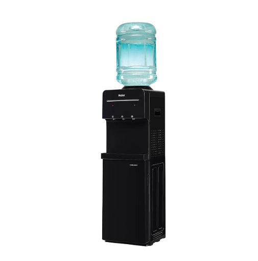 Haier HWD-3BPFMR — Pro Series 3-Tap Water Dispenser + Cooling Cabinet