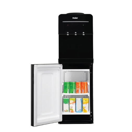 Haier HWD-3BPFMR — Pro Series 3-Tap Water Dispenser + Cooling Cabinet