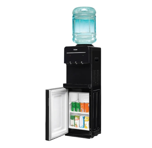 Haier HWD-3BPFMR — Pro Series 3-Tap Water Dispenser + Cooling Cabinet