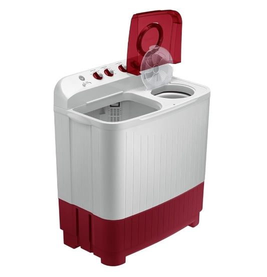 Samsung 8 kg, 5 star, Semi-Automatic Top Load Washing Machine (WT80C4000RR/TL, Air Turbo Drying, LIGHT GRAY,)