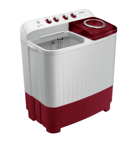 Samsung 8 kg, 5 star, Semi-Automatic Top Load Washing Machine (WT80C4000RR/TL, Air Turbo Drying, LIGHT GRAY,)