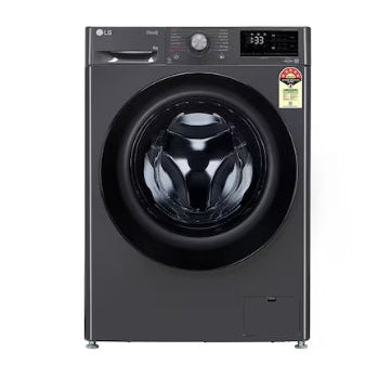 LG 8Kg Front Load Washing Machine, AI Direct Drive™, Middle Black, 5 Star |FHP1208A5M