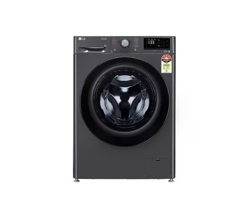 LG 8Kg Front Load Washing Machine, AI Direct Drive™, Middle Black, 5 Star |FHP1208A5M