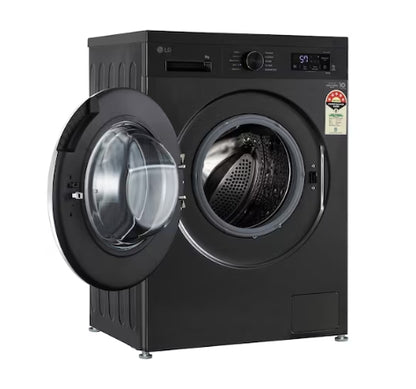 LG 9 Kg 5 Star Inverter Direct Drive™ Front Load Washing Machine  Platinum Black | Fully Automatic | Model: FHB1209Z4B