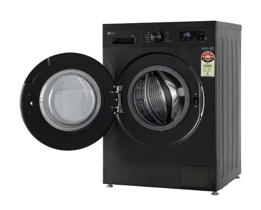 LG 9 Kg 5 Star Inverter Direct Drive™ Front Load Washing Machine  Platinum Black | Fully Automatic | Model: FHB1209Z4B
