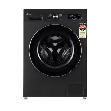LG 9 Kg 5 Star Inverter Direct Drive™ Front Load Washing Machine  Platinum Black | Fully Automatic | Model: FHB1209Z4B