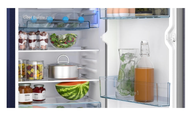 Bosch Series 4 Free-Standing Fridge  Model: CST18U13NI | 114 × 53.8 cm | Blue | Compact Freestanding Refrigerator