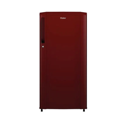 Haier 165 L 1 Star Direct Cool Single Door Refrigerator  Model: HRD-1851BBR-P | Colour: Red Mono