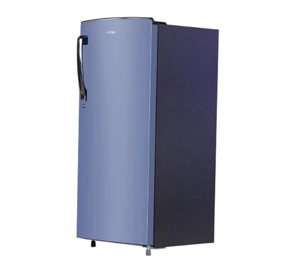 Haier 185 L 2 Star Direct Cool Single Door Refrigerator  Radish Blue Finish | Direct Cool | Model: HRD-2062BRB-N