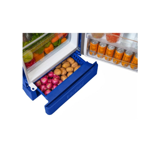 Haier 190 L 5 Star Marine Blossom Direct Cool Single Door Refrigerator  Model: HRD-2115PMB-N | Base Drawer | Direct Cool