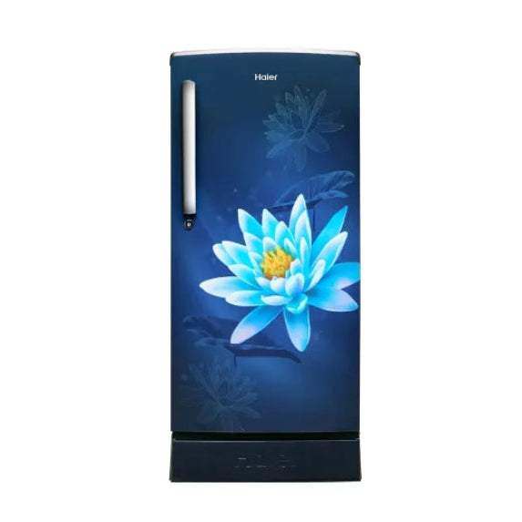 Haier HRD‑1962PBL‑N 175 L Direct Cool Single‑Door Refrigerator – Blue Lotus