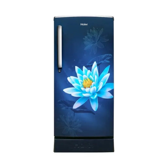 Haier HRD‑1962PBL‑N 175 L Direct Cool Single‑Door Refrigerator – Blue Lotus