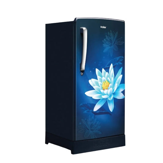 Haier HRD‑1962PBL‑N 175 L Direct Cool Single‑Door Refrigerator – Blue Lotus