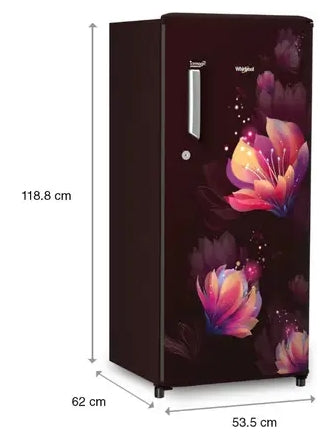 Whirlpool 184 L Direct Cool Single Door 2 Star Refrigerator (WINE BELITA-Z, 205 IMPC PRM 2S WINE BELITA-Z (73213))
