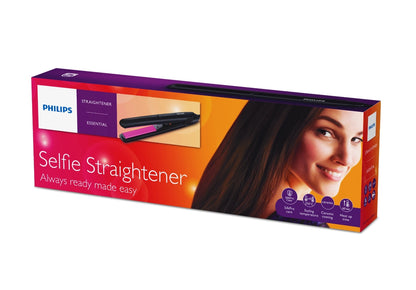Philips HP8302/00 Selfie Hair Straightener – Black