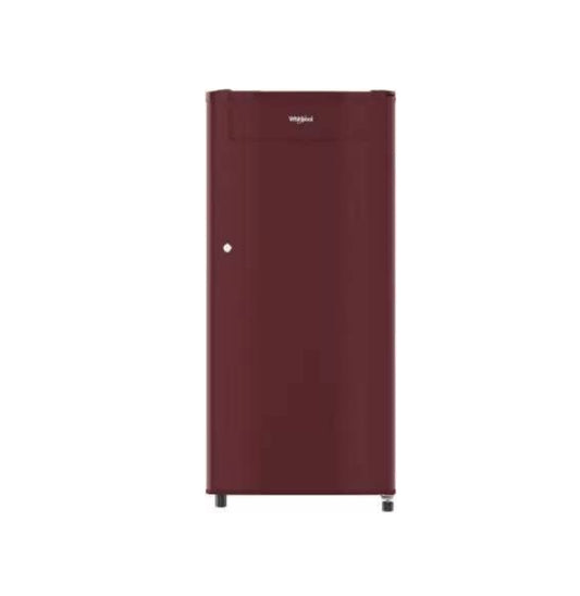 Whirlpool 185L 1-Star Single Door Refrigerator (Solid Wine, Model: 72492)