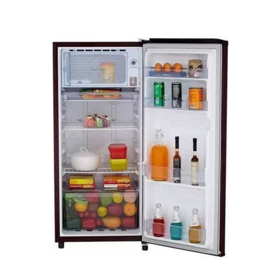 Whirlpool 185L 1-Star Single Door Refrigerator (Solid Wine, Model: 72492)