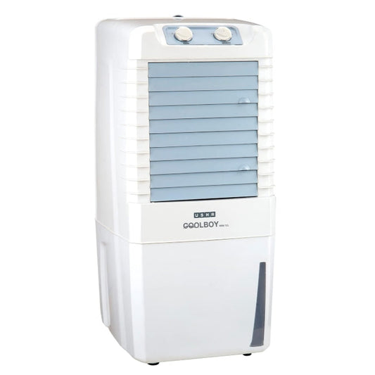 USHA Cool Boy Mini 12 Litres Personal Cooler with HoneyComb Pads (White)