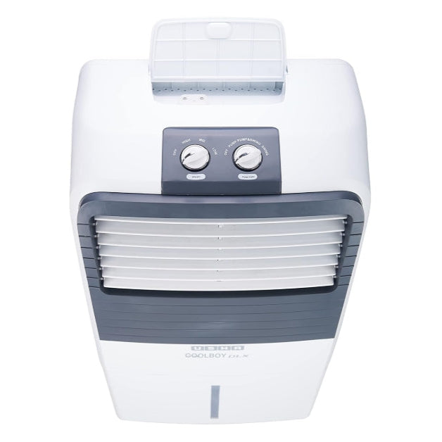 USHA Coolboy Deluxe 22L Tower Air Cooler – White & Grey