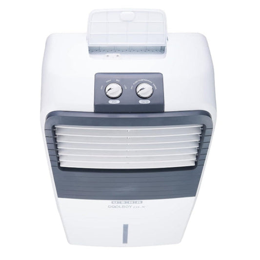 USHA Aerostyle 35L Tower Air Cooler – White & Black (With Remote)