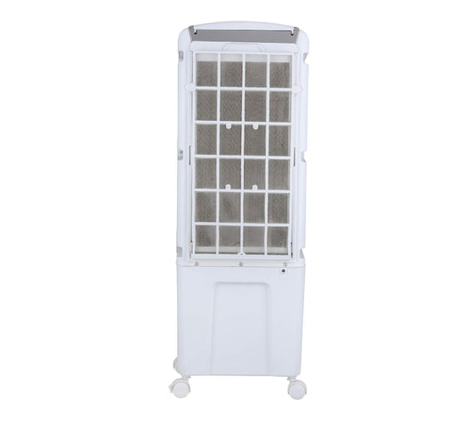USHA Aerostyle 25L Tower Air Cooler – White & Black (Manual Control)