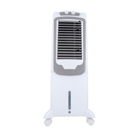 USHA Aerostyle 35L Tower Air Cooler – White & Black (Manual Control)