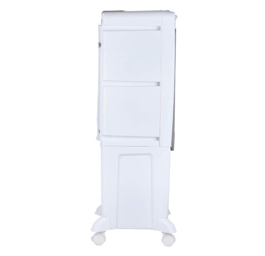 USHA Aerostyle 35L Tower Air Cooler – White & Black (Manual Control)