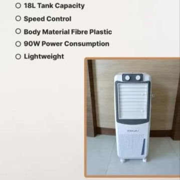 Bajaj PMH-18-DLX 18L Tower Air Cooler – White