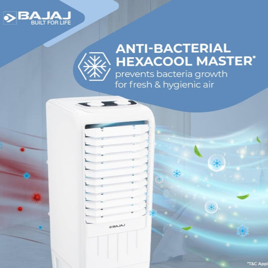 Bajaj TMH35 Tower Air Cooler with DuraMarine Pump
