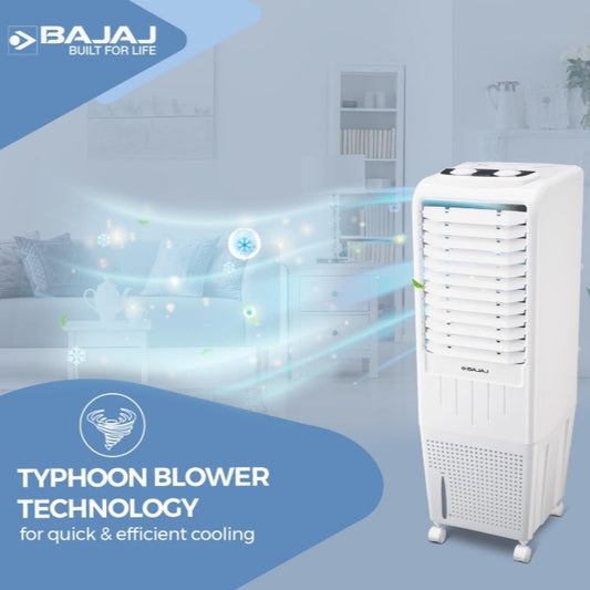 Bajaj TMH35 Tower Air Cooler with DuraMarine Pump