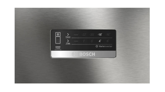 Bosch CTC27K031I 243 L Convertible Frost-Free Refrigerator (Smoky Steel / Series 4)