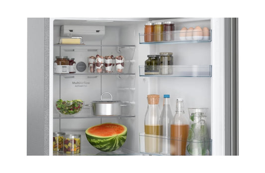 Bosch CTC27K031I 243 L Convertible Frost-Free Refrigerator (Smoky Steel / Series 4)